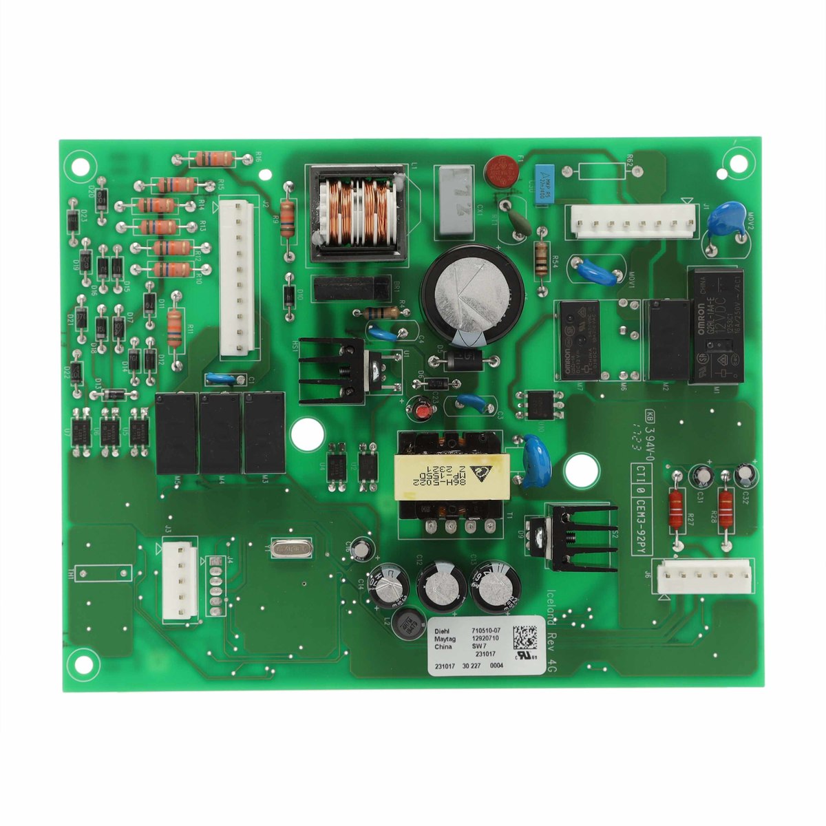 W10890094 - Genuine OEM Whirlpool Refrigerator Main Control Board